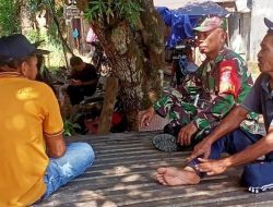 Komsos Jadi Kunci Kedekatan, Babinsa Koramil 09 Lapri Kodim 1407/Bone Pererat Hubungan Dengan Masyarakat